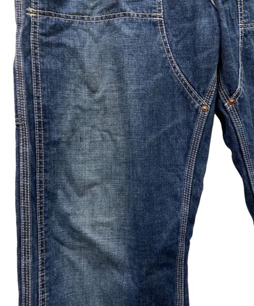 CarHartt（カーハート）CarHartt (カーハート) ダブルニーペインターパンツ インディゴ サイズ:34×34の古着・服飾アイテム