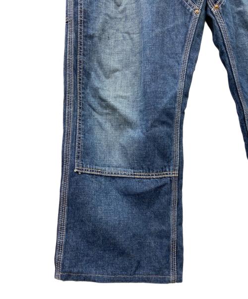 CarHartt（カーハート）CarHartt (カーハート) ダブルニーペインターパンツ インディゴ サイズ:34×34の古着・服飾アイテム