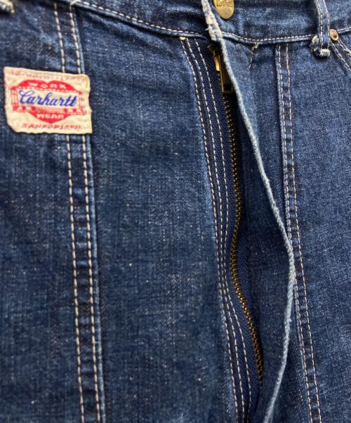 CarHartt（カーハート）CarHartt (カーハート) ダブルニーペインターパンツ インディゴ サイズ:34×34の古着・服飾アイテム