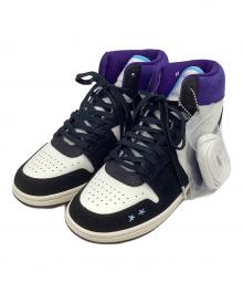 NIKE×Opium Paris（ナイキ）の古着「Women's Jordan Air Ship SP "Sail/Blue Chill/Black"」｜ホワイト×パープル