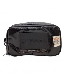 DIESEL（ディーゼル）の古着「DIESEL　トラベルポーチ」｜ブラック