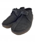 CLARKSクラークス）の古着「CLARKS　ショートブーツ」｜ブラック