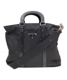 PRADA（プラダ）の古着「PRADA　2WAYバッグ」｜ブラック