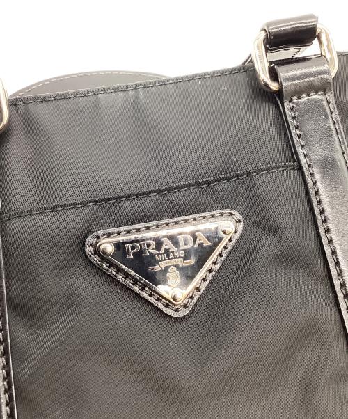 PRADA（プラダ）PRADA (プラダ) PRADA　2WAYバッグ ブラックの古着・服飾アイテム