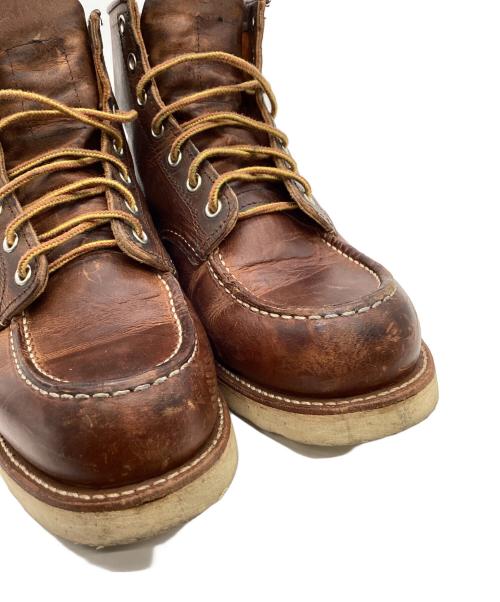RED WING（レッドウィング）RED WING (レッドウィング) RED WING 　6inch CLASSIC MOC TOE ブラウン サイズ:25.5cmの古着・服飾アイテム