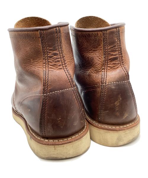 RED WING（レッドウィング）RED WING (レッドウィング) RED WING 　6inch CLASSIC MOC TOE ブラウン サイズ:25.5cmの古着・服飾アイテム