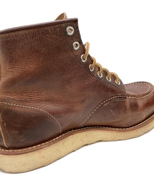 RED WING（レッドウィング）RED WING (レッドウィング) RED WING 　6inch CLASSIC MOC TOE ブラウン サイズ:25.5cmの古着・服飾アイテム