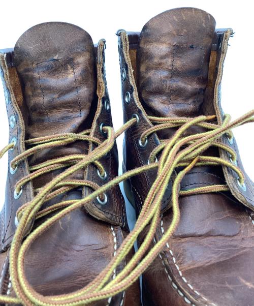RED WING（レッドウィング）RED WING (レッドウィング) RED WING 　6inch CLASSIC MOC TOE ブラウン サイズ:25.5cmの古着・服飾アイテム