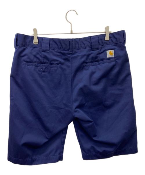 Carhartt WIP（カーハート ワーク イン プログレス）CARHARTT WIP (カーハート ワーク イン プログレス) CARHARTT WIP ハーフパンツ ブルー サイズ:size36の古着・服飾アイテム