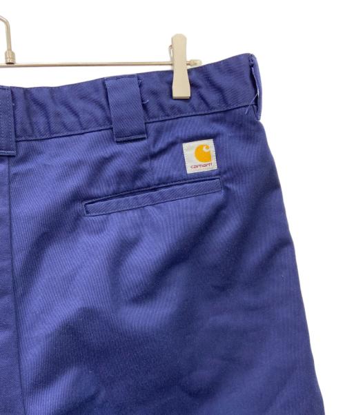 Carhartt WIP（カーハート ワーク イン プログレス）CARHARTT WIP (カーハート ワーク イン プログレス) CARHARTT WIP ハーフパンツ ブルー サイズ:size36の古着・服飾アイテム
