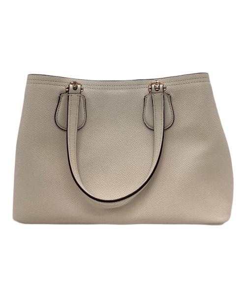 COACH（コーチ）COACH (コーチ) COACH 　スモール キット キャリーオール 　2WAYバッグ アイボリーの古着・服飾アイテム