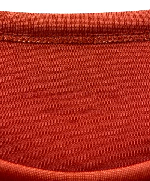 KANEMASA PHIL.（カネマサフィル）KANEMASA PHIL. (カネマサフィル) KANEMASA PHIL.　半袖カットソー オレンジ サイズ:M 未使用品の古着・服飾アイテム