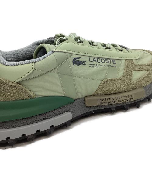 LACOSTE（ラコステ）LACOSTE (ラコステ) LACOSTE　ELITE ACTIVE 225 4 SMA　スニーカー グリーン サイズ:9.5の古着・服飾アイテム