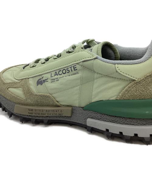 LACOSTE（ラコステ）LACOSTE (ラコステ) LACOSTE　ELITE ACTIVE 225 4 SMA　スニーカー グリーン サイズ:9.5の古着・服飾アイテム