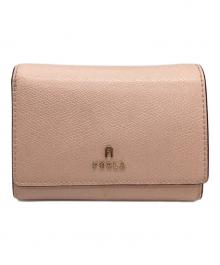 FURLA（フルラ）の古着「FURLA　CAMELIA　コンパクトウォレット」｜ピンク