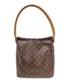 LOUIS VUITTON（ルイ ヴィトン）の古着「LOUIS VUITTON　モノグラム　ルーピングGM　ショルダーバッグ」｜ブラウン