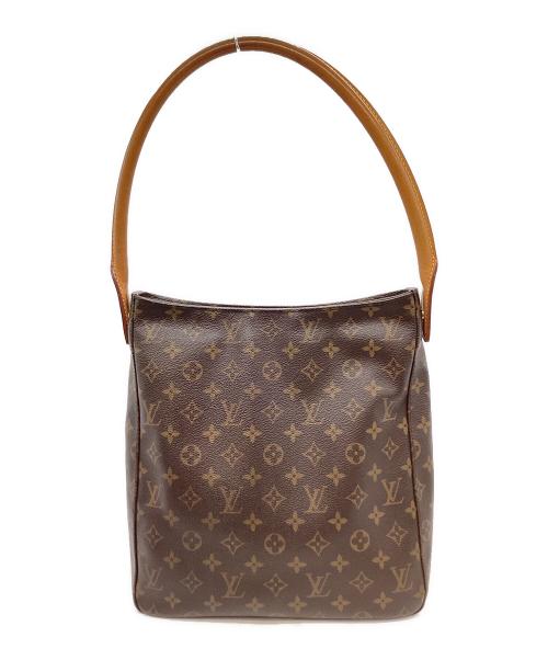 LOUIS VUITTON（ルイ ヴィトン）LOUIS VUITTON (ルイ ヴィトン) LOUIS VUITTON　モノグラム　ルーピングGM　ショルダーバッグ ブラウンの古着・服飾アイテム
