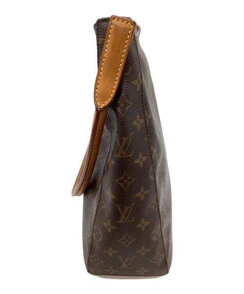 LOUIS VUITTON（ルイ ヴィトン）LOUIS VUITTON (ルイ ヴィトン) LOUIS VUITTON　モノグラム　ルーピングGM　ショルダーバッグ ブラウンの古着・服飾アイテム