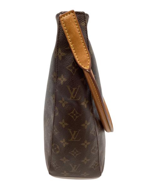 LOUIS VUITTON（ルイ ヴィトン）LOUIS VUITTON (ルイ ヴィトン) LOUIS VUITTON　モノグラム　ルーピングGM　ショルダーバッグ ブラウンの古着・服飾アイテム