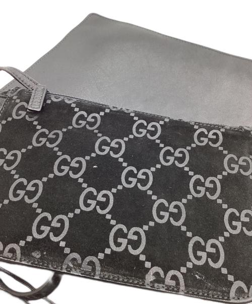 GUCCI（グッチ）GUCCI (グッチ) GUCCI　ワンショルダーバッグ ブラックの古着・服飾アイテム