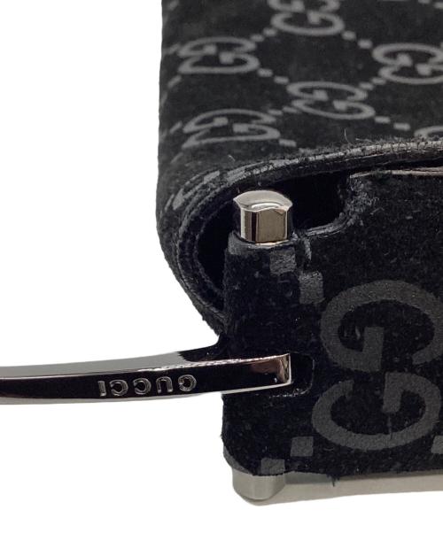 GUCCI（グッチ）GUCCI (グッチ) GUCCI　ワンショルダーバッグ ブラックの古着・服飾アイテム