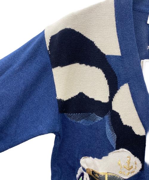 ICEBERG（アイスバーグ）ICEBERG (アイスバーグ) 厚手カーディガン ネイビー サイズ:40 未使用品の古着・服飾アイテム