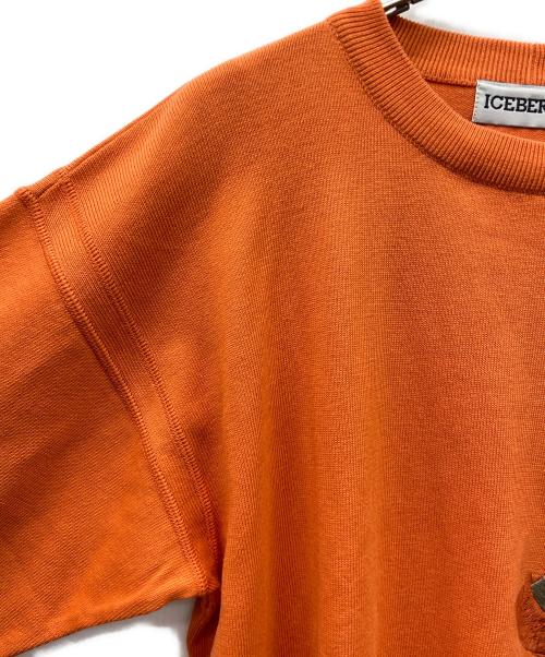 ICEBERG（アイスバーグ）ICEBERG (アイスバーグ) 厚手ニット オレンジ サイズ:13 未使用品の古着・服飾アイテム