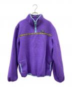 stussyステューシー）の古着「フリースジャケット」｜パープル