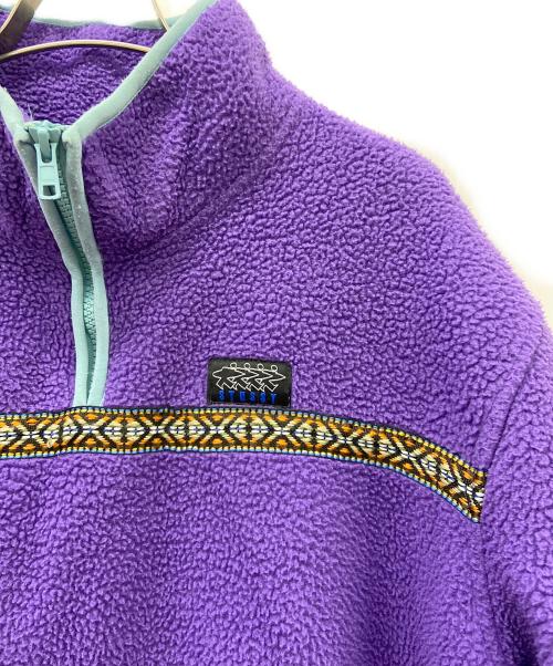 stussy（ステューシー）stussy (ステューシー) フリースジャケット パープル サイズ:Mの古着・服飾アイテム