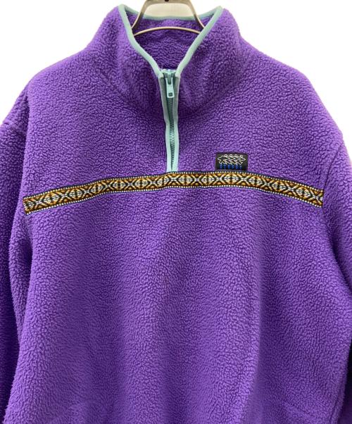 stussy（ステューシー）stussy (ステューシー) フリースジャケット パープル サイズ:Mの古着・服飾アイテム