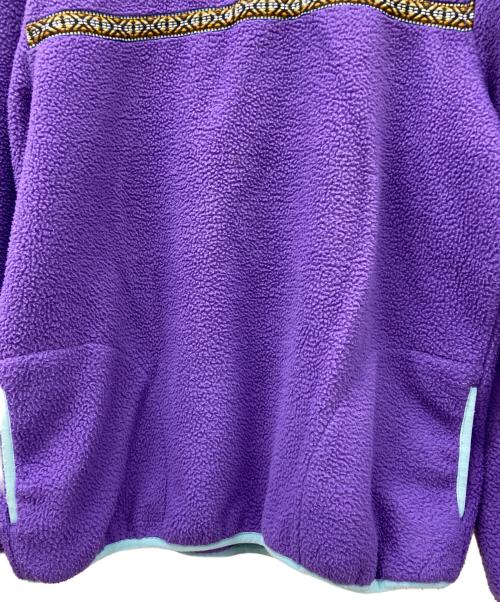 stussy（ステューシー）stussy (ステューシー) フリースジャケット パープル サイズ:Mの古着・服飾アイテム