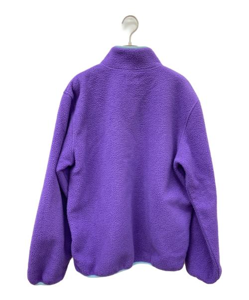 stussy（ステューシー）stussy (ステューシー) フリースジャケット パープル サイズ:Mの古着・服飾アイテム