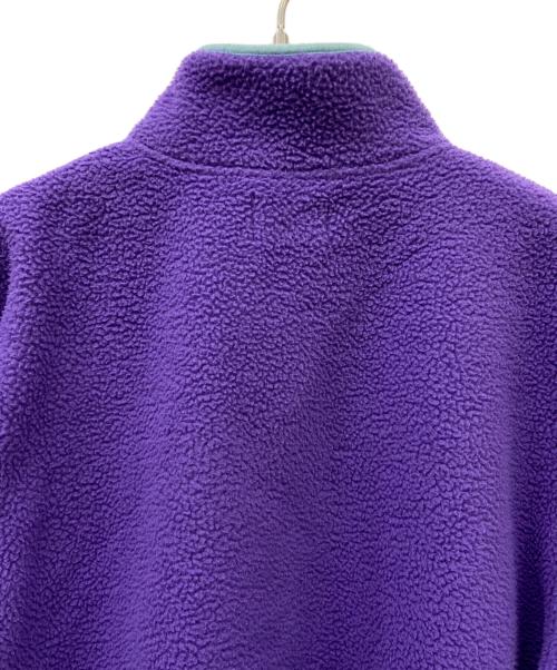stussy（ステューシー）stussy (ステューシー) フリースジャケット パープル サイズ:Mの古着・服飾アイテム