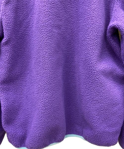 stussy（ステューシー）stussy (ステューシー) フリースジャケット パープル サイズ:Mの古着・服飾アイテム