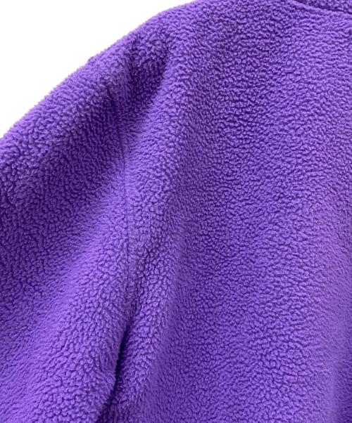 stussy（ステューシー）stussy (ステューシー) フリースジャケット パープル サイズ:Mの古着・服飾アイテム