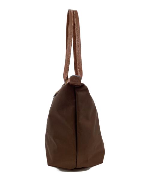 LONGCHAMP（ロンシャン）LONGCHAMP (ロンシャン) ルプリアージュ DEPOSE ブラウンの古着・服飾アイテム