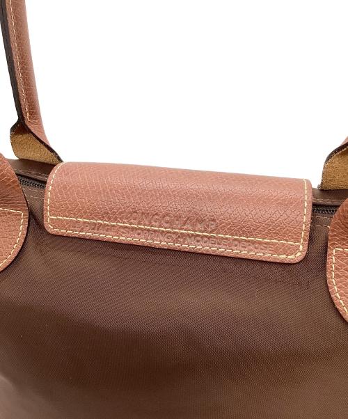 LONGCHAMP（ロンシャン）LONGCHAMP (ロンシャン) ルプリアージュ DEPOSE ブラウンの古着・服飾アイテム