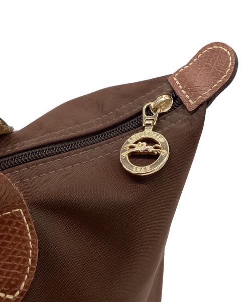 LONGCHAMP（ロンシャン）LONGCHAMP (ロンシャン) ルプリアージュ DEPOSE ブラウンの古着・服飾アイテム