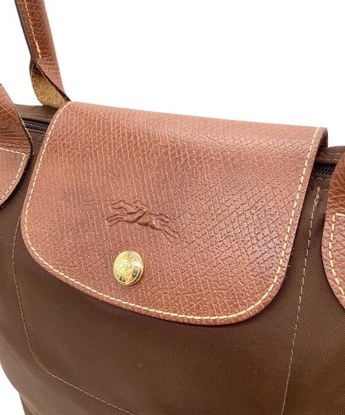 LONGCHAMP（ロンシャン）LONGCHAMP (ロンシャン) ルプリアージュ DEPOSE ブラウンの古着・服飾アイテム