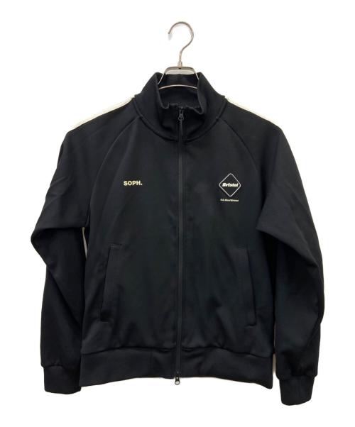 F.C.Real Bristol（エフシーレアルブリストル）F.C.Real Bristol (エフシーレアルブリストル) トラックジャケット ブラック×ホワイト サイズ:Sの古着・服飾アイテム