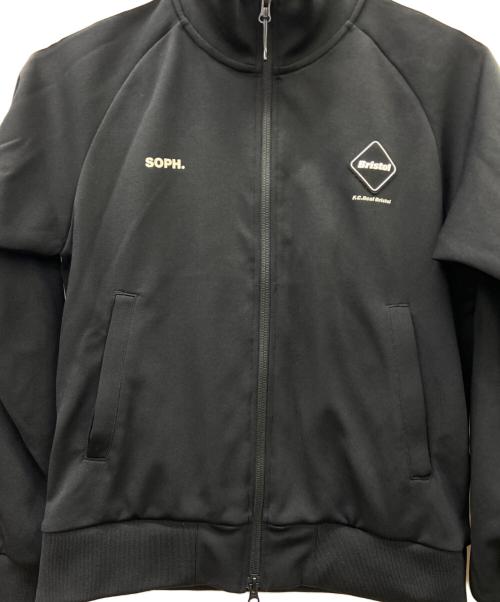 F.C.Real Bristol（エフシーレアルブリストル）F.C.Real Bristol (エフシーレアルブリストル) トラックジャケット ブラック×ホワイト サイズ:Sの古着・服飾アイテム