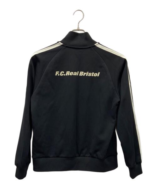 F.C.Real Bristol（エフシーレアルブリストル）F.C.Real Bristol (エフシーレアルブリストル) トラックジャケット ブラック×ホワイト サイズ:Sの古着・服飾アイテム