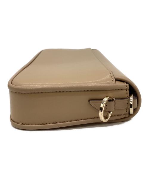 MICHAEL KORS（マイケルコース）MICHAEL KORS (マイケルコース) MICHAEL KORS　BRADSHAW スモール コンバーチブルショルダーバッグ ベージュ×ゴールドの古着・服飾アイテム