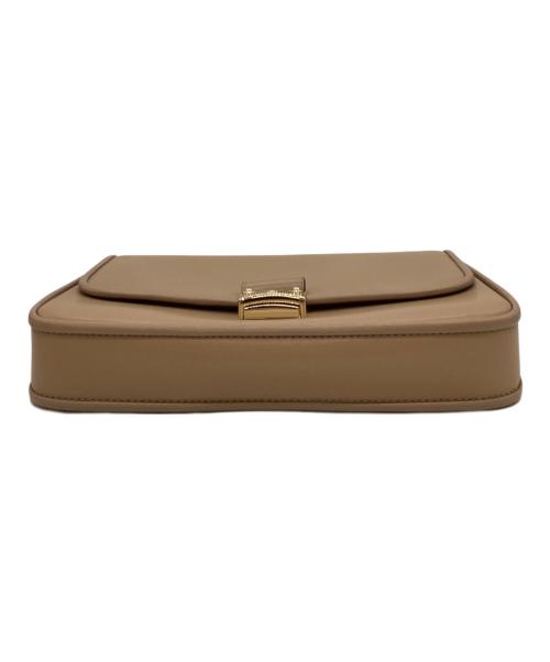 MICHAEL KORS（マイケルコース）MICHAEL KORS (マイケルコース) MICHAEL KORS　BRADSHAW スモール コンバーチブルショルダーバッグ ベージュ×ゴールドの古着・服飾アイテム