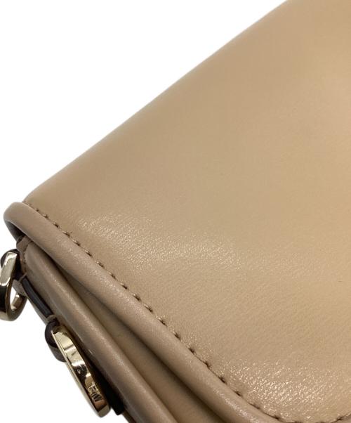 MICHAEL KORS（マイケルコース）MICHAEL KORS (マイケルコース) MICHAEL KORS　BRADSHAW スモール コンバーチブルショルダーバッグ ベージュ×ゴールドの古着・服飾アイテム