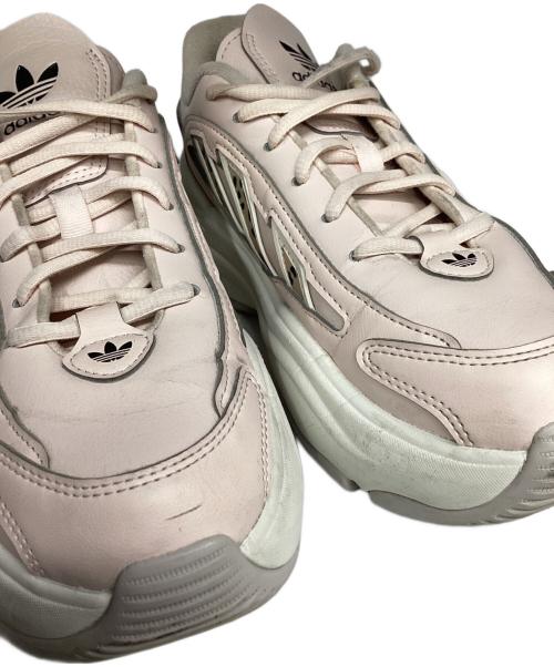 adidas（アディダス）adidas (アディダス) adidas　オズガイア　スニーカー ピンクベージュ サイズ:24㎝の古着・服飾アイテム