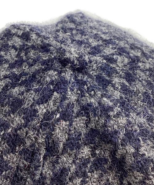 New Era×HarrisTweed（ニューエラ × ハリスツイード）New Era×HarrisTweed (ニューエラ × ハリスツイード) New Era×HarrisTweed　キャップ ネイビー×グレー サイズ:7 4/1の古着・服飾アイテム