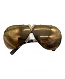 LOUIS VUITTON（ルイ ヴィトン）の古着「LV Drive Sunglasses」｜ゴールドカラー×ブラック