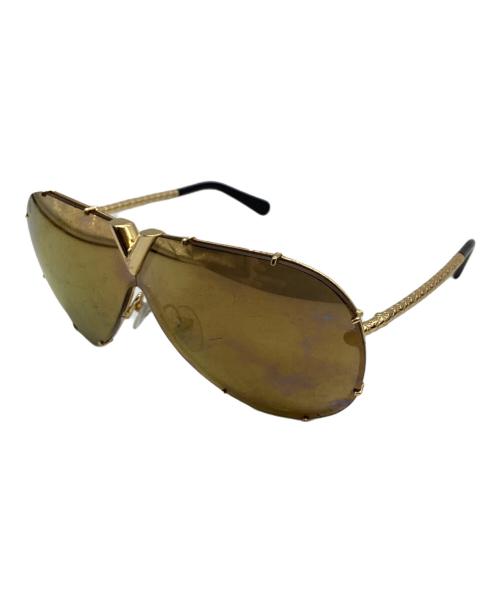 LOUIS VUITTON（ルイ ヴィトン）LOUIS VUITTON (ルイ ヴィトン) LV Drive Sunglasses ゴールドカラー×ブラック サイズ:69□00の古着・服飾アイテム