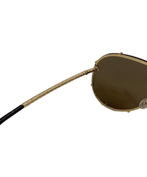 LOUIS VUITTON（ルイ ヴィトン）LOUIS VUITTON (ルイ ヴィトン) LV Drive Sunglasses ゴールドカラー×ブラック サイズ:69□00の古着・服飾アイテム